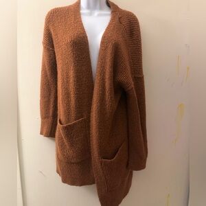 Forever 21 Warm Brown Cardigan